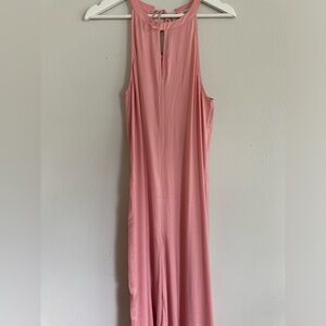 MADEWELL Silky Pink Jumpsuit